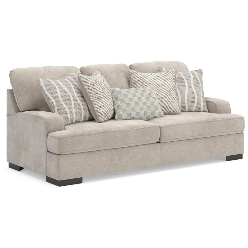 High Profile Sofa, Oversized Chair and Ottoman