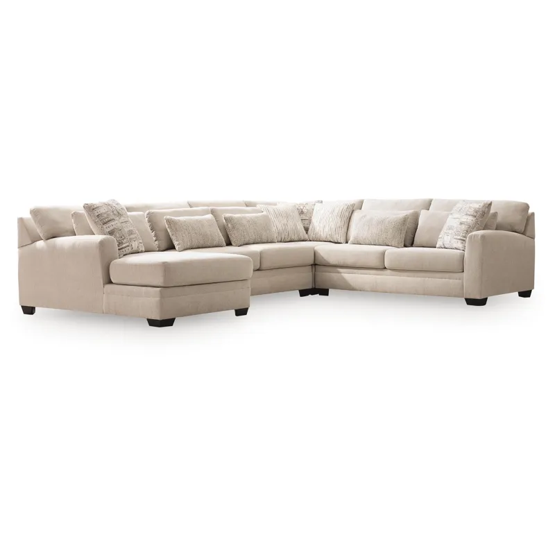 Mandi Point 4-Piece Sectional with Chaise