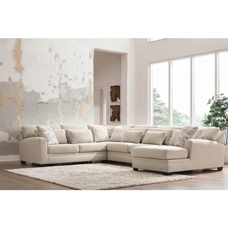 Mandi Point 4-Piece Sectional with Chaise