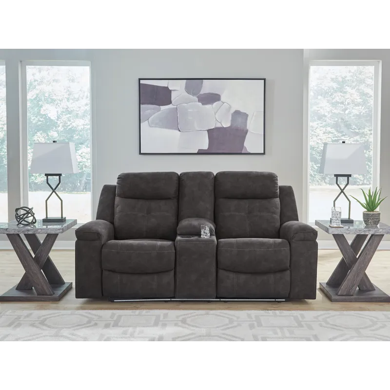 Brysonview Reclining Loveseat with Console