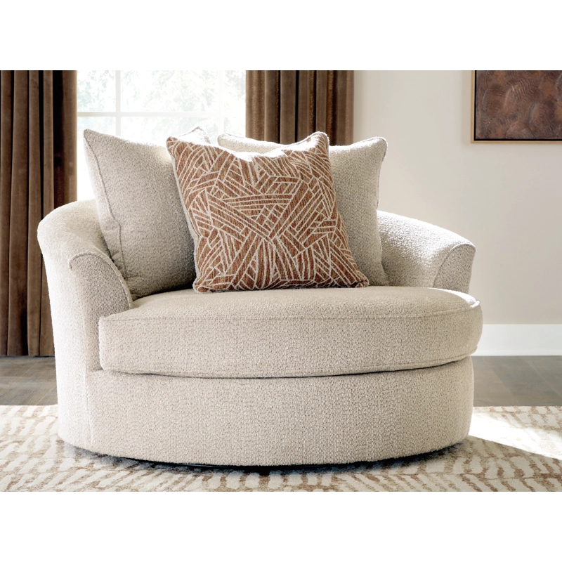 Steelwater Retreat Oversized Swivel Accent Chair
