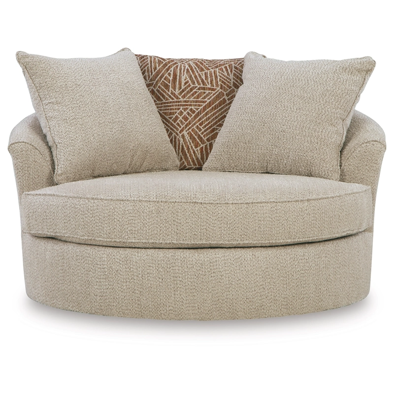 Steelwater Retreat Oversized Swivel Accent Chair