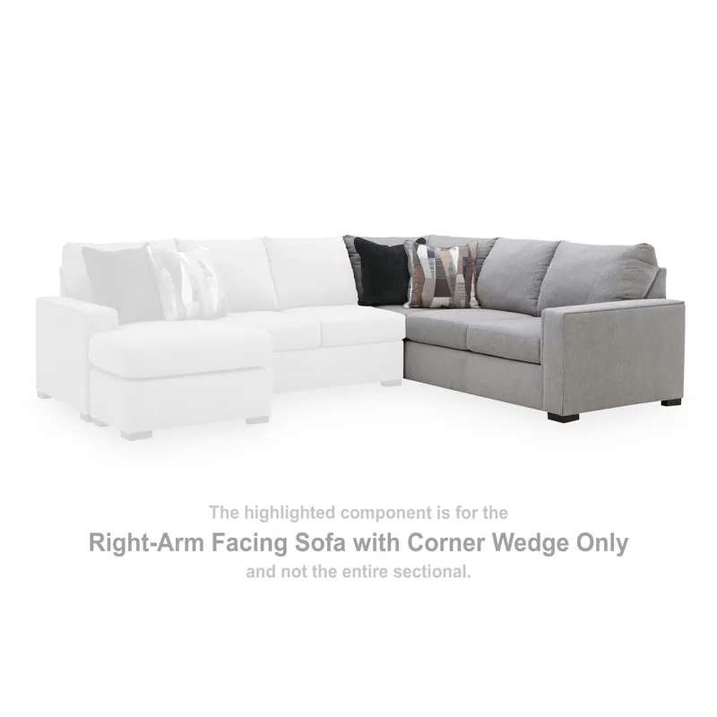 Lakepoint Right-Arm Facing Sofa with Corner Wedge
