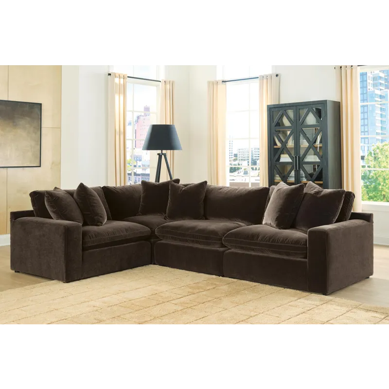 Maxton Heights 4-Piece Sectional