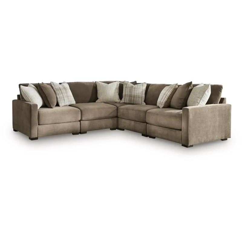 Camellia-Court 5-Piece Sectional