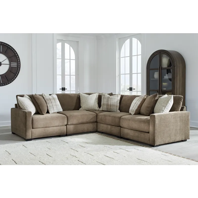 Camellia-Court 5-Piece Sectional