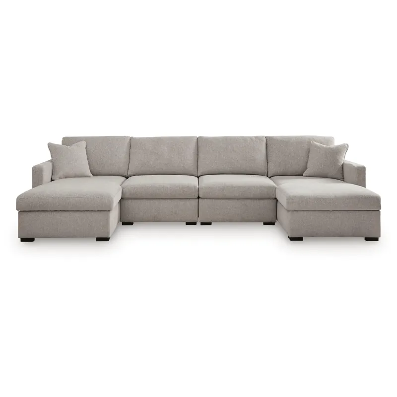 ModMax Luxe 4-Piece Double Chaise Sectional