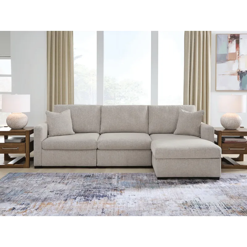 ModMax Luxe 3-Piece Sectional Sofa Chaise