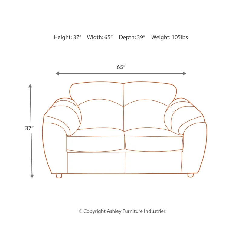 Fezzman Loveseat