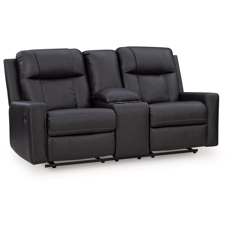 Mackmenville Reclining Loveseat with Console