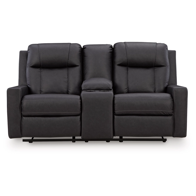 Mackmenville Reclining Loveseat with Console