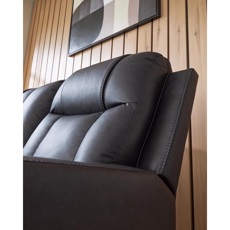 Mackmenville Reclining Loveseat with Console