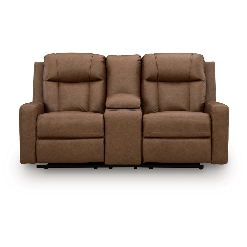 Mackmenville Reclining Loveseat with Console