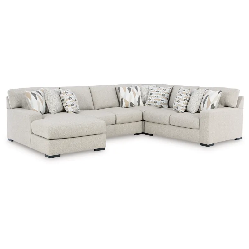 Laurelgrove 4-Piece Sectional with Chaise