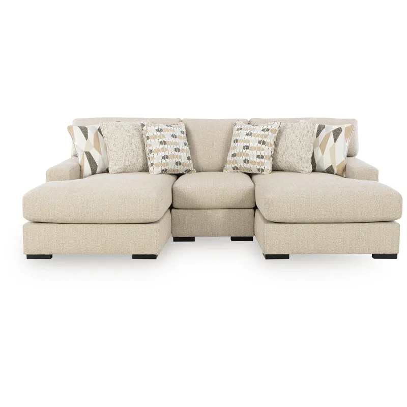 Laurelgrove 3-Piece Double Chaise Sectional