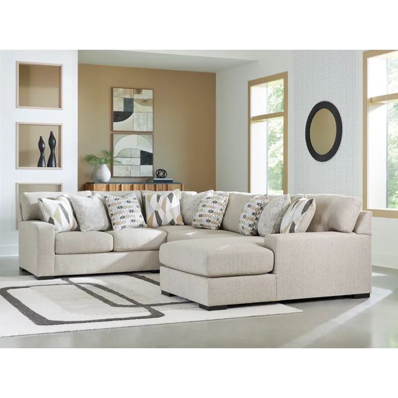 Laurelgrove 4-Piece Sectional with Chaise