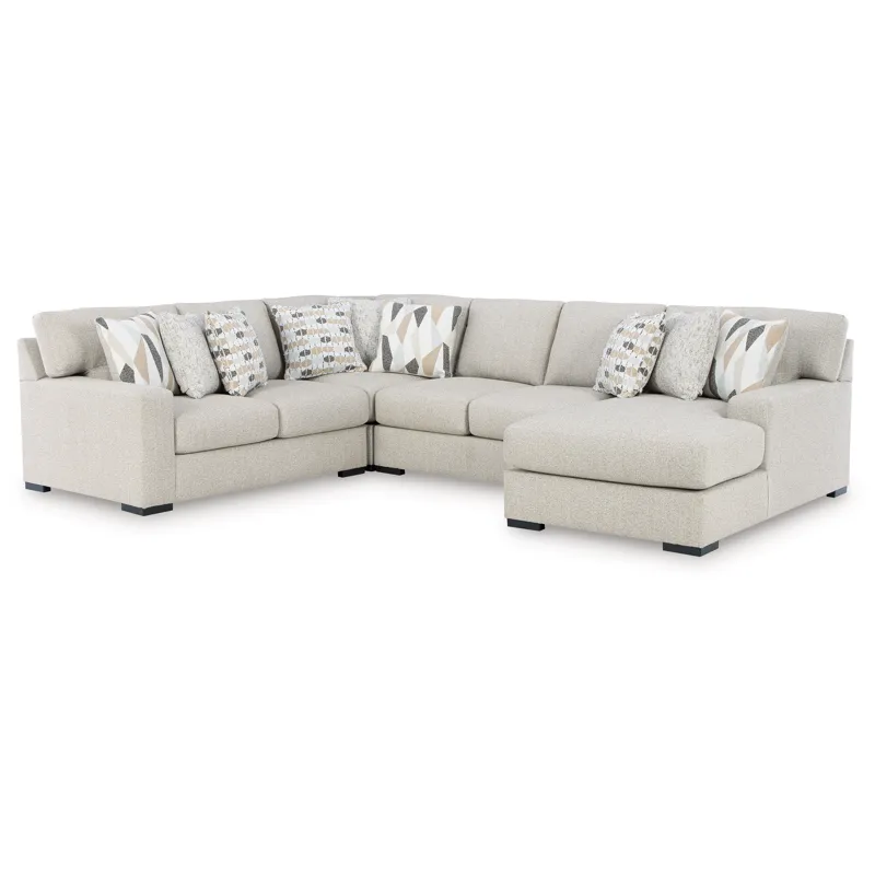 Laurelgrove 4-Piece Sectional with Chaise