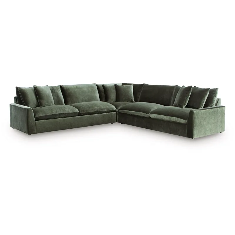 Carriage View 3-Piece Sectional