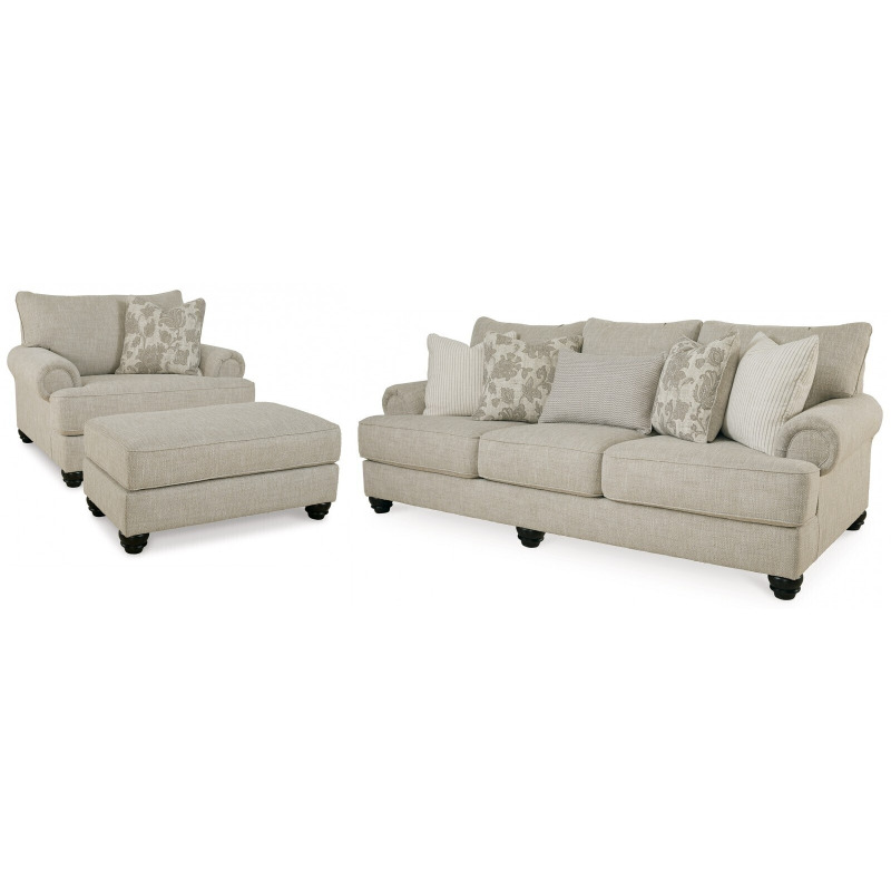 ASHLEY 13201 SOFA,CHAIR,OTTOMAN PKG 13201SCO by Benchcraft at The