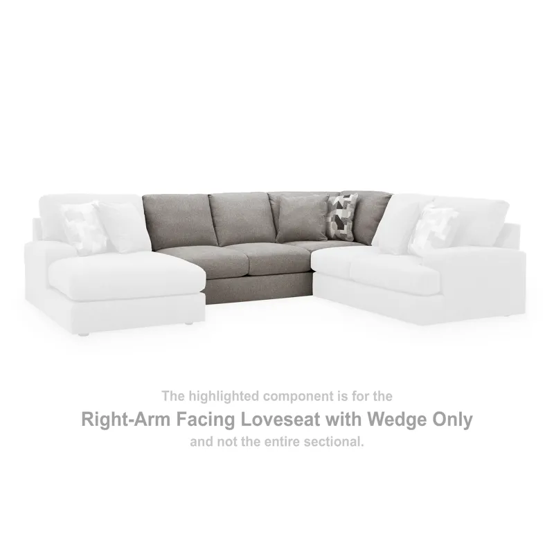 Lindon Right-Arm Facing Loveseat with Wedge