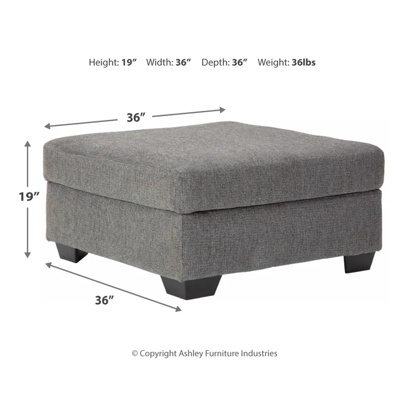 Dalhart Oversized Accent Ottoman