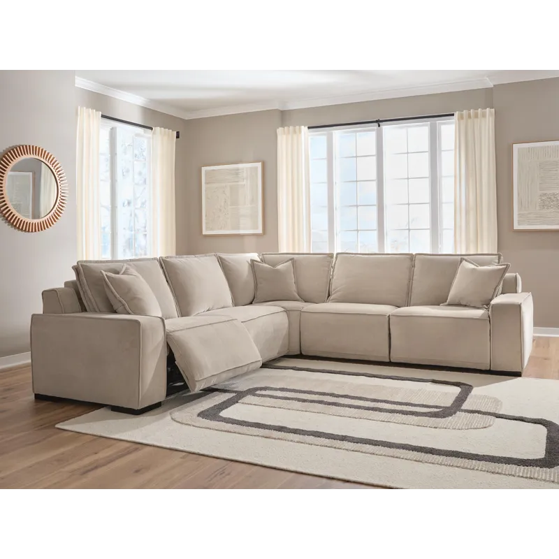 Carceri 5-Piece Power Sectional Reclining Sofa