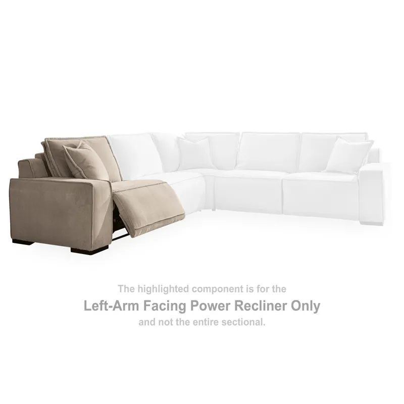 Carceri Left-Arm Facing Power Recliner