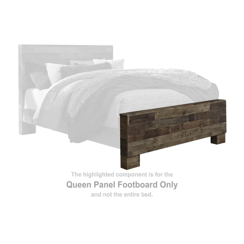 Derekson Queen Panel Footboard
