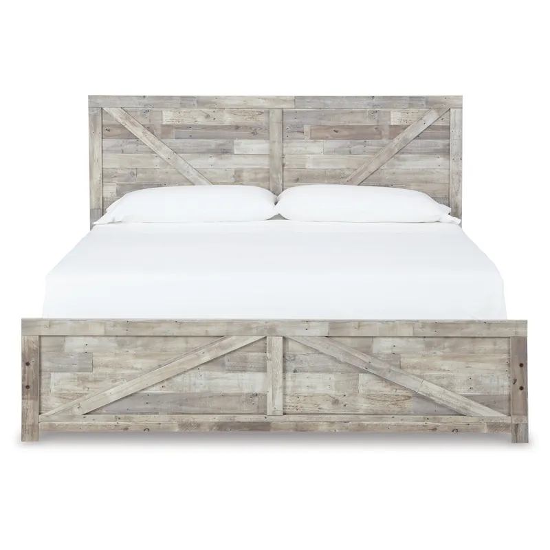 Hodanna King Crossbuck Panel Bed