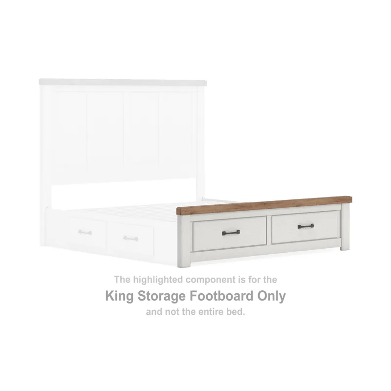 Savonport King Storage Footboard