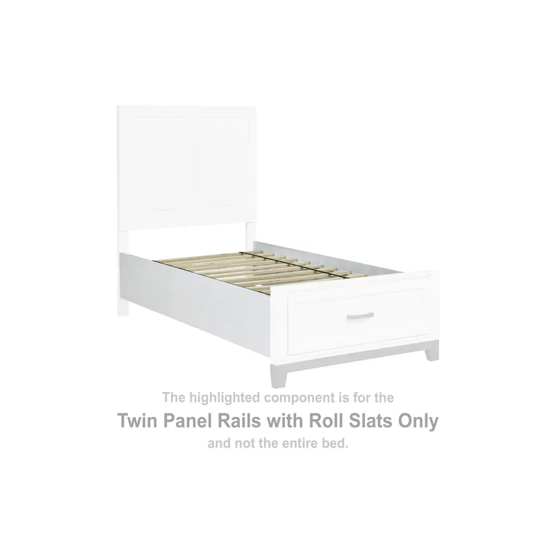 Brynburg Twin Panel Rails with Roll Slats