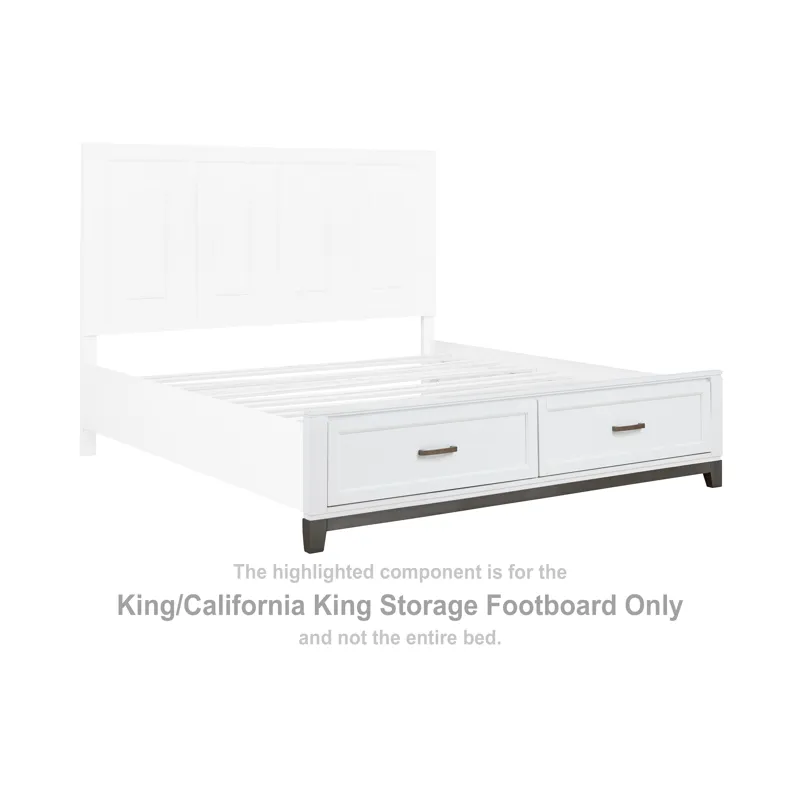 Brynburg King/California King Storage Footboard