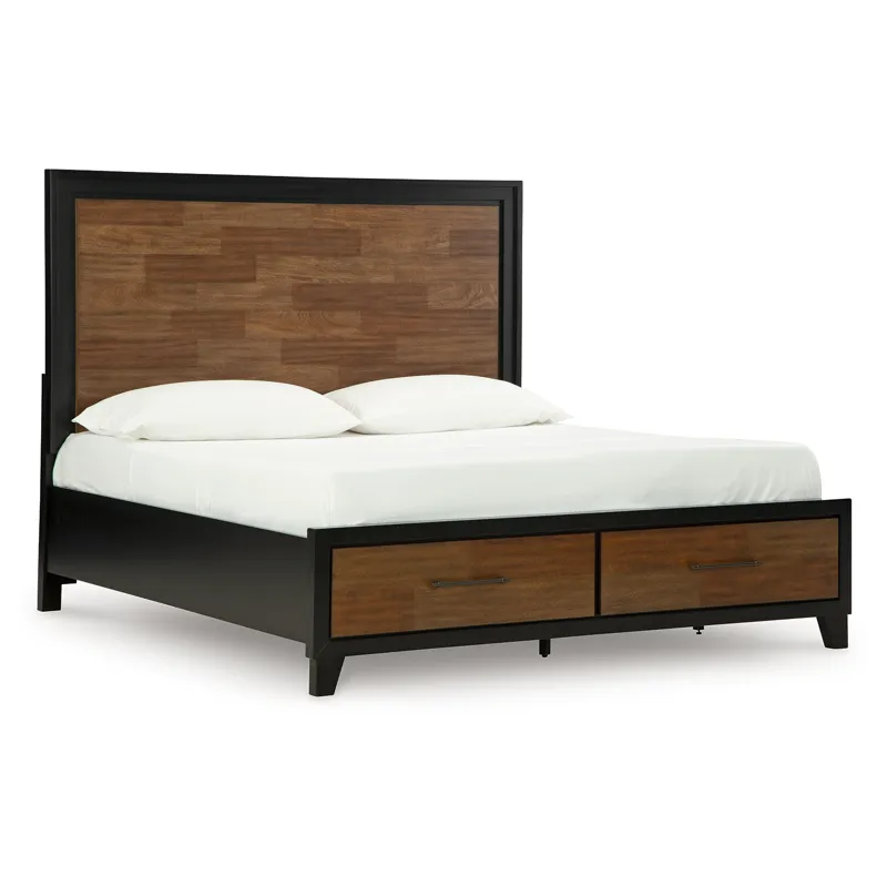 Kraeburn Queen Panel Storage Bed