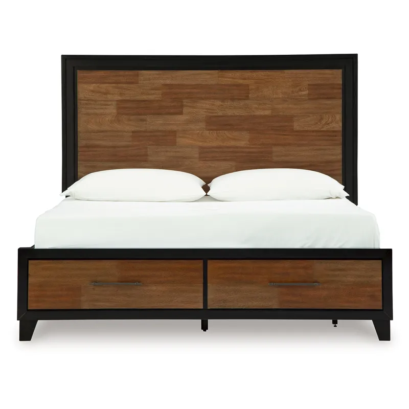 Kraeburn Queen Panel Storage Bed