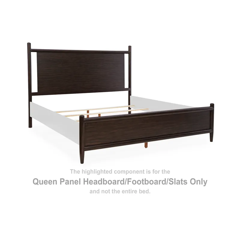 Dantenton Queen Panel Headboard/Footboard/Slats