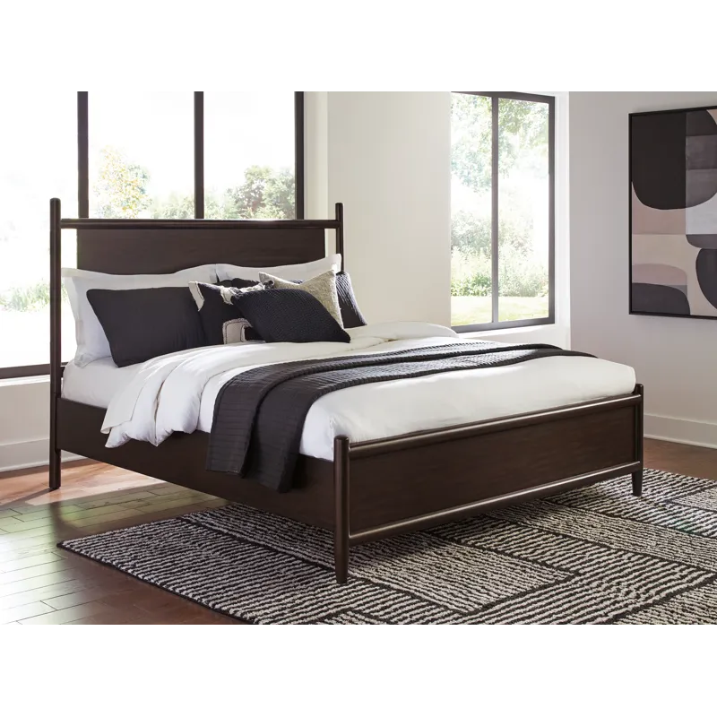 Dantenton Queen Panel Bed, Dresser and Mirror