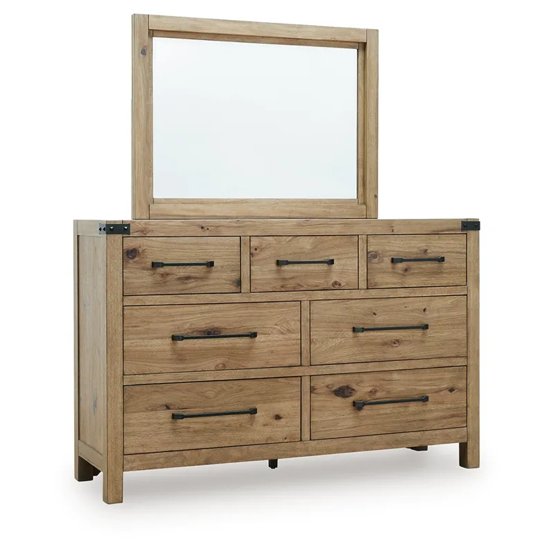 Ridgester Dresser and Mirror