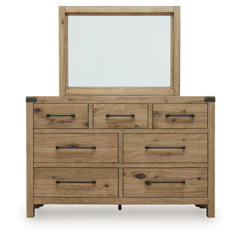 Ridgester Dresser and Mirror