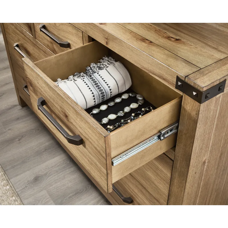 Ridgester Dresser and Mirror