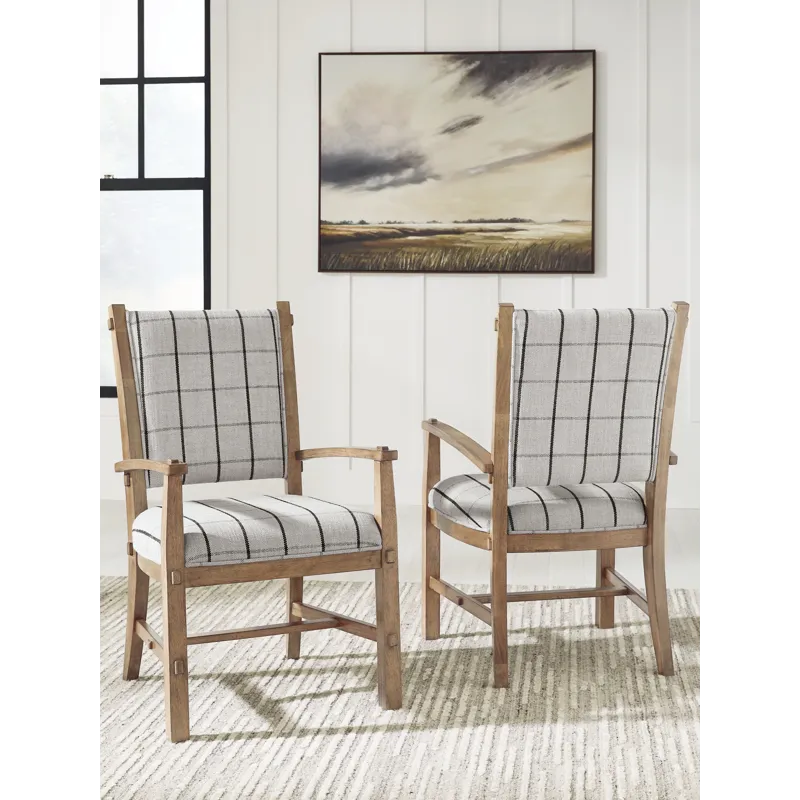 Ridgester Dining Arm Chair