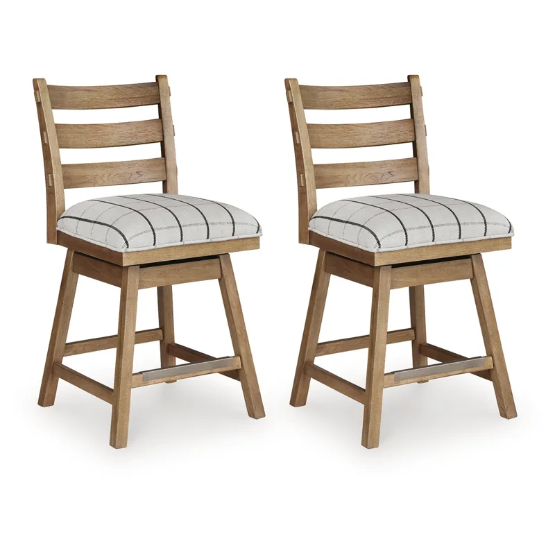 Ridgester Counter Height Barstool (Set of 2)