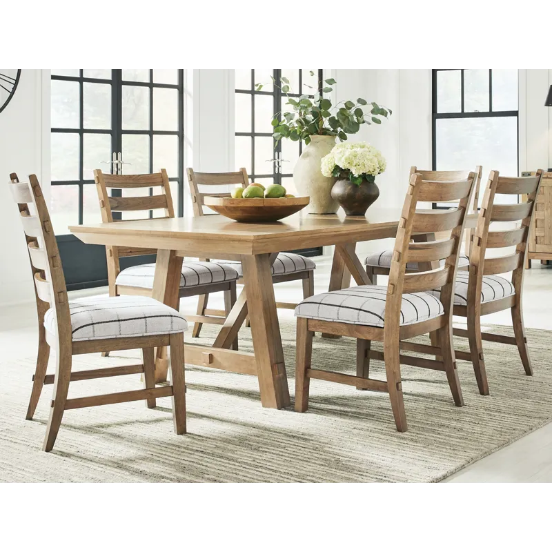 Ridgester Extension Dining Table and 6 Chairs