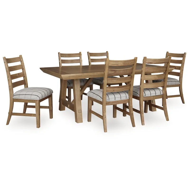 Ridgester Extension Dining Table and 6 Chairs