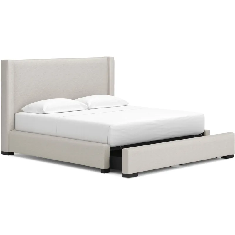 Brozmont King Upholstered Storage Bed