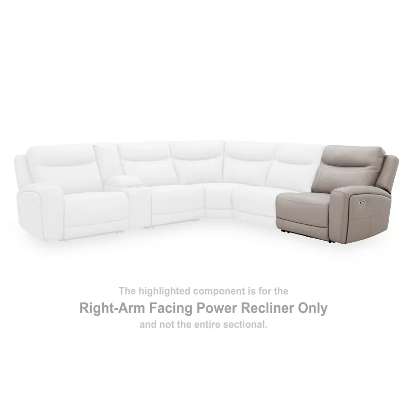 Gravier Right-Arm Facing Power Recliner