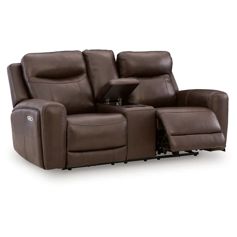 Gravier Power Reclining Loveseat with Console