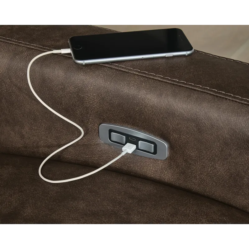 ModZ 6-Piece Power Reclining Sectional with Audio Console