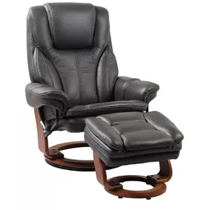 Hana 7753WB Recliner with Ottoman