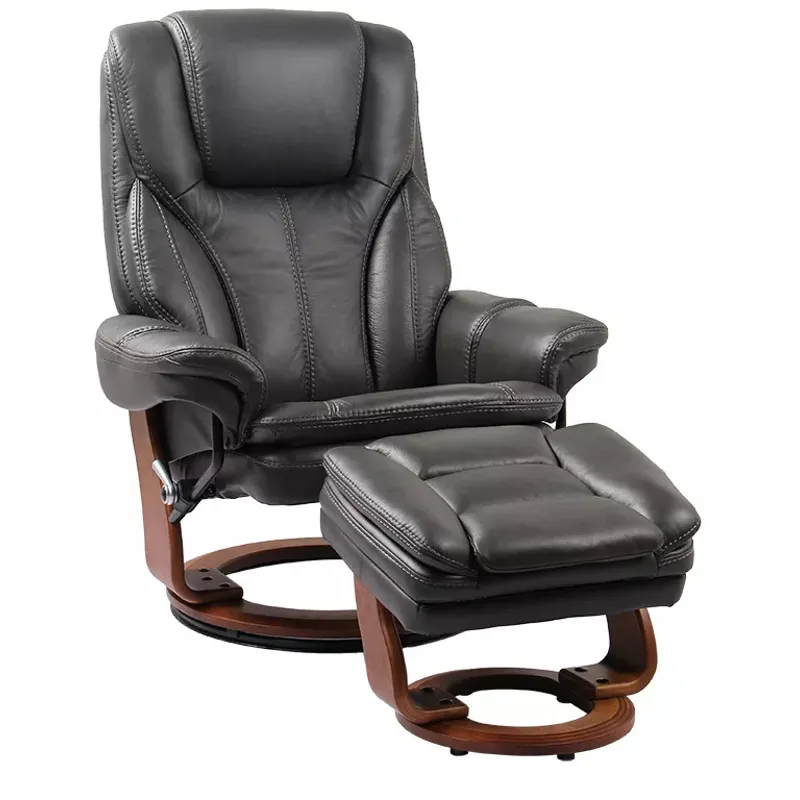 Hana 7753WB Recliner with Ottoman