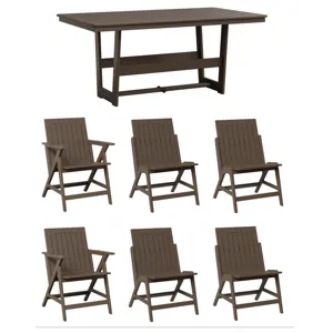 7 PC Outdoor Dining Set